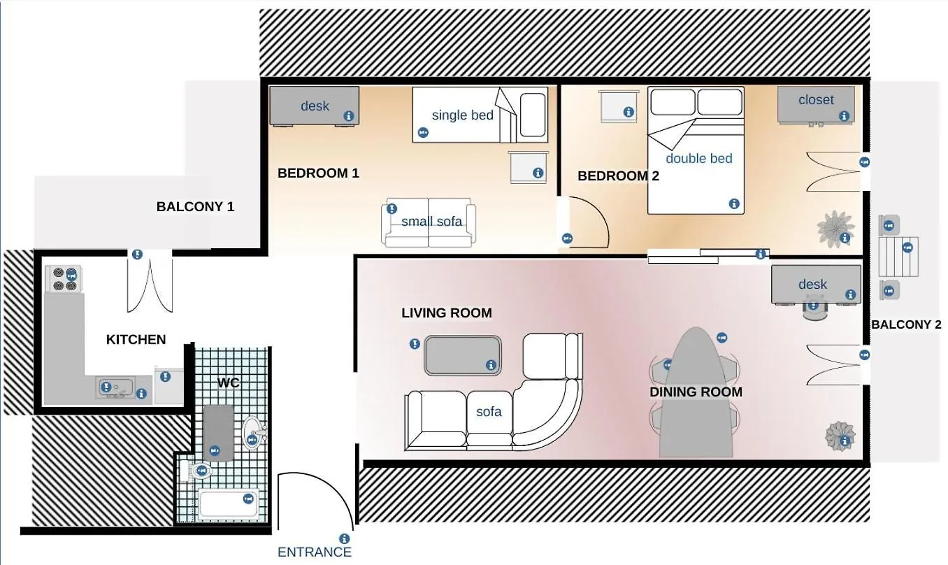 Apartamento Artistic Eco Aprt, Rotunda Skg Tesalónica
